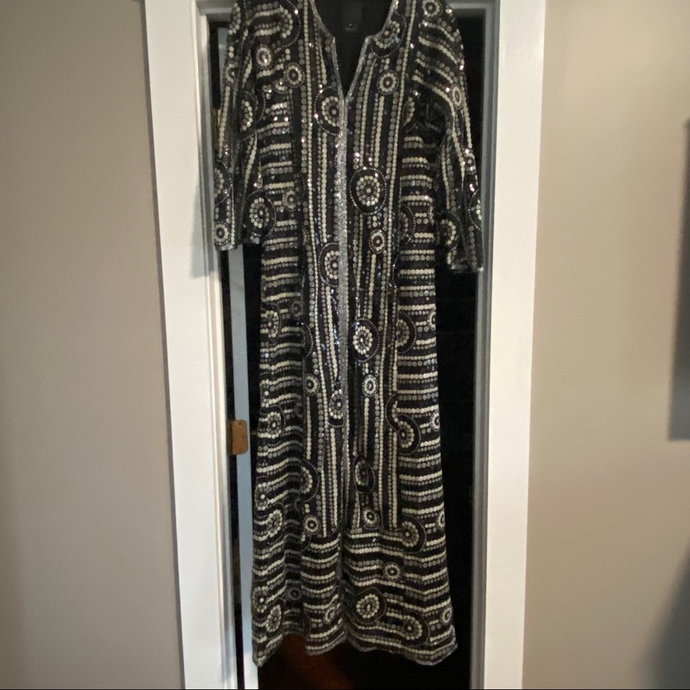 NWOT Anna Sui for Free people sequined kaftan